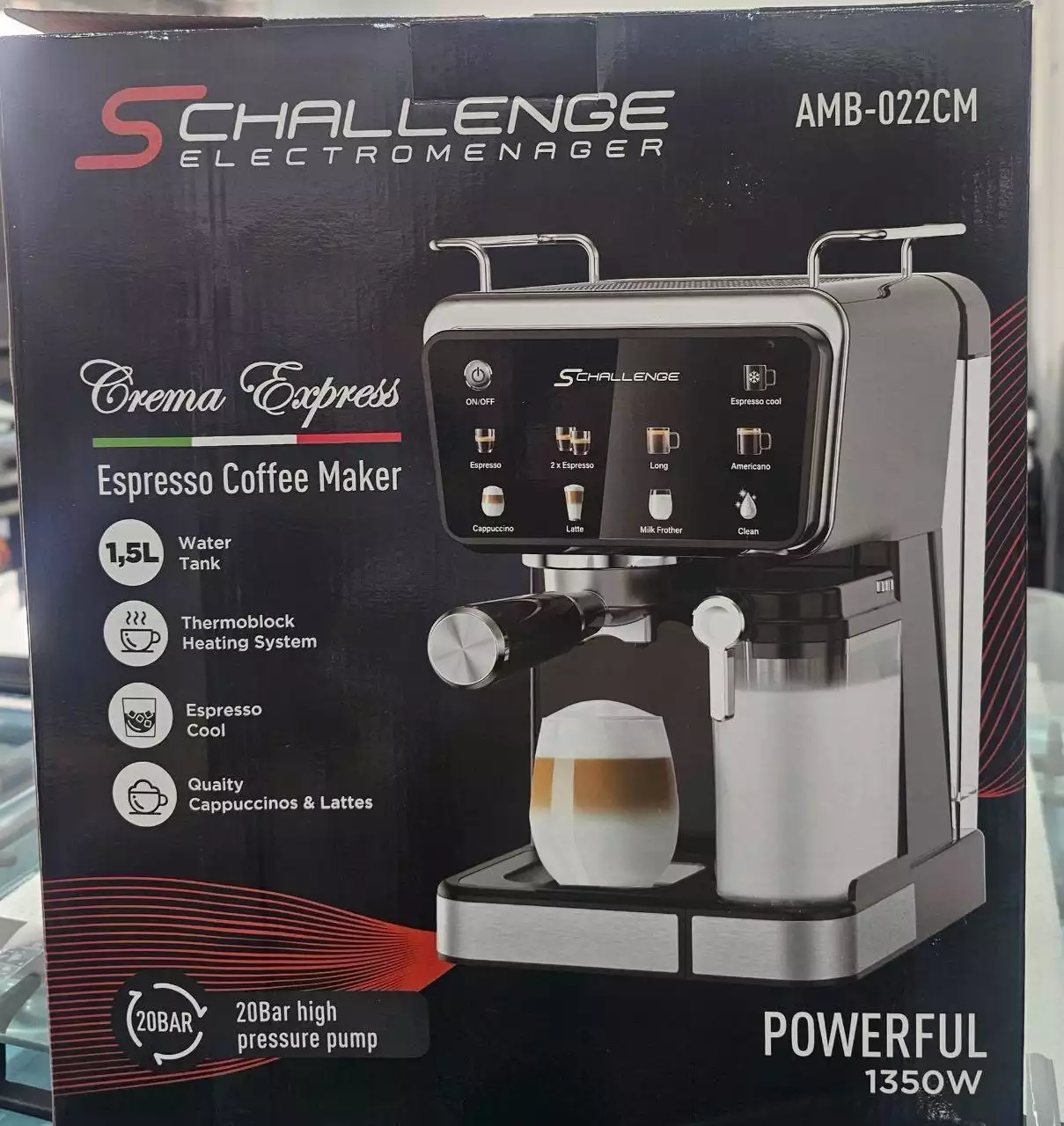 Machine a cafe automatique MIDEA CREMA EXPRESS 